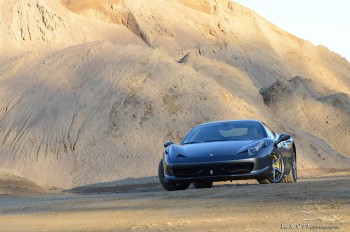 Séance photos Ferrari 458 Italia Grigio Silverstone 7bd897352953658