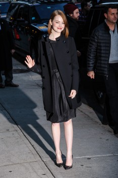 Emma Stone - 'Late Show with David Letterman' in NYC 12/15/1 570fe0373125721