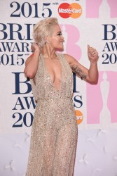 Rita Ora - BRIT Awards 2015 in London 02/25/15  7492f4393012109