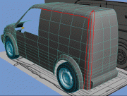 [3D] Ford Transit Connect , first model 1095c740662362