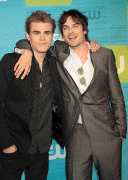 Nina, Ian and Paul at the '2010 The CW Network UpFront' 43ba9d81497993