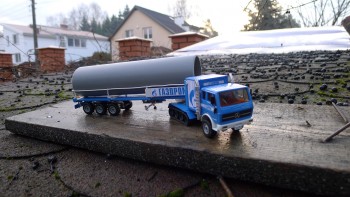 Mercedes Benz BEAR Rohrtransport Газпром siku 2232 C33090299684105