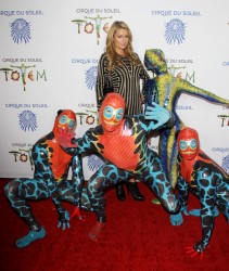 Paris Hilton - Cirque du Soleil's Totem opening in LA 1/21/1 7eab48303288711