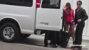 Ian Somerhalder and Nina Dobrev arriving at SDCC (July 20) 2281c3319505895