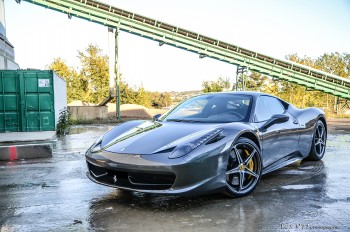 Séance photos Ferrari 458 Italia Grigio Silverstone F662aa352953796