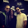 Promotion USA: Bill et Tom à la radio "KROQ" à Los Angeles, aux USA (28.10.14) 041bcc361025668