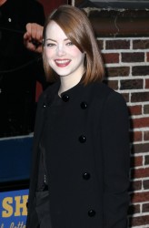 Emma Stone - 'Late Show with David Letterman' in NYC 12/15/1 8972ec373715229