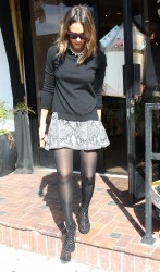 Jessica Alba - at Gwen Stefani's baby shower in Bel-Air 2/8/ B2daf8306844840