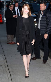 Emma Stone - 'Late Show with David Letterman' in NYC 12/15/1 6324cd373125871