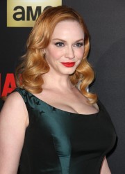 Christina Hendricks - AMC Mad Men Black & Red Ball in LA 03/ 55f6e1399727772