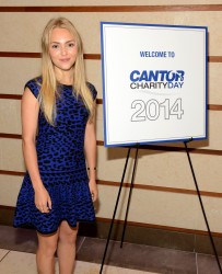 AnnaSophia Robb - Annual Charity Day Hosted By Cantor Fitzge 3be442350818282