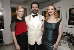 Christina Hendricks - AMC Mad Men Black & Red Ball in LA 03/ 8076ed399725484