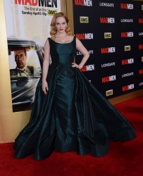 Christina Hendricks - AMC Mad Men Black & Red Ball in LA 03/ B97e13399726892