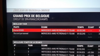 JEU 6 : F1 2016 SPA FRANCORCHAMPS F01839501275927