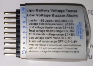 Testeur de voltage accus lipo pour savoir le pourcentage qu'il reste dans la batterie 6b399b525982994