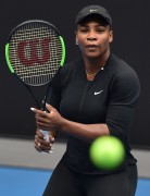 Серена Уильямс (Serena Williams) practice session ahead of the 2017 Australian Open at Melbourne Park (Melbourne, 15.01.2017) (68xHQ) 6f4ede530476098
