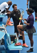 Серена Уильямс (Serena Williams) practice session ahead of the 2017 Australian Open at Melbourne Park (Melbourne, 15.01.2017) (68xHQ) E1a2f0530476184