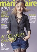 Photoshoot of Dakota Fanning for 'Marie Claire' 4e632087757893