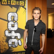 Paul Wesley at the Wired Cafe At Comic-Con  3b99b290488079