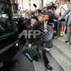 Cristiano Ronaldo arrives with his team in central Rome on May 25, 2009 706b0837386067