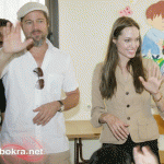 Angelina Jolie and Brad Pitt visit SOS Children Jordan F97c4253092598