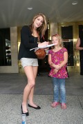 Ashley Greene stops for fans on her way to the Jonas Brothers Concert in Michigan 8ec59d95893091
