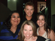 Picture of Kellan with a group of fans 03feec76421961