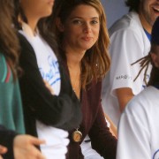 Ashley Greene at Road Dogs baseball game (August 23) C41afe94626992