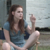 Kristen Stewart The Yellow Handkerchief filminin setinde. C761e966831240