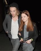 Jamie Campbell Bower leaving the 'Cherrybomb' private screening 55168777481836