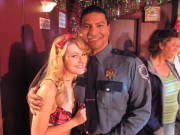 Gil Birmingham on the set of 'Love Ranch' Eb427885679816