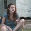 Kristen Stewart The Yellow Handkerchief filminin setinde. D34e2a66831177