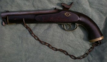 Pistolet à poudre noir l’ENFIELD de 1861 077753178541367