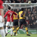 Manchester United vs Arsenal (1/2  finale CL) - 29 avril 2009 303ed434185029