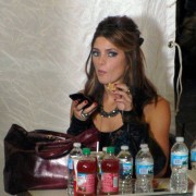 Ashley Greene on the set of LOL 842a4794885322