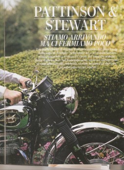 12 Noviembre - Entrevistas de Robert Pattinson y Kristen Stewart en la revista GIOIA (Italia) *Scans + Traducción* 1aa709158857530