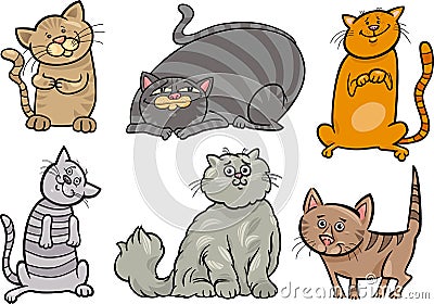 presentation Les-chats-mignons-ont-plac%C3%A9-l-illustration-de-bande-dessin%C3%A9e-34296971