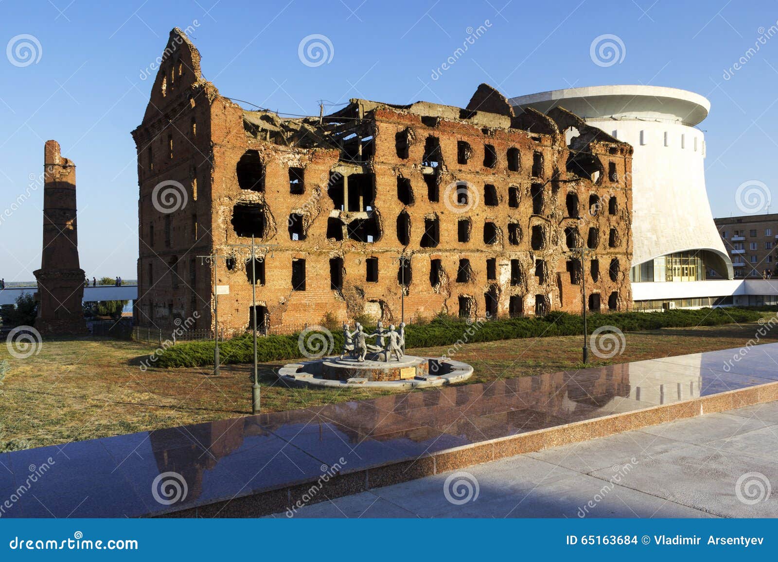 News Armor35 Mill-gerhardt-volgograd-russia-august-destroyed-second-world-war-house-panorama-museum-battle-65163684