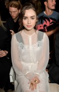 Lily Collins -                  Givenchy Show Paris October 1st 2017. 016768615500823