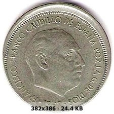 1 Peseta 1953. Francisco Franco. 028d374e19ff74406dfc4512bc0ff3c6o