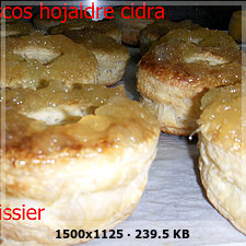 Roscos hojaldre cidra chocolate blanco 1157cece51605c97d26095770c65811co