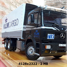 mercedes - MT: MERCEDES-BENZ KLM CARGO ROAD TRUCK.  -  ITALERI 1:24 259a3c8b35ea9677610a08385e15e3b4o