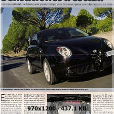 Rincón de pruebas del Alfa Romeo MiTo. 28f275dfa3e203afdb3fb627d12aa67bo