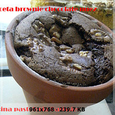 brownie chocolate blanco---maceta comestible brownie chocolate negro 77a61fc590e4e2a38cf459195c136dc7o