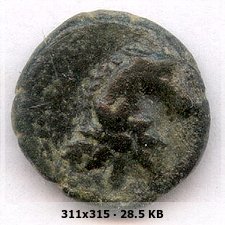 Pontus, Incerti Æ10. Struck under Mithradates VI, circa 119-100 BC Ae3b39549ee60d81dc5a798ee6b66306o