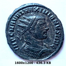Aureliano de Maximiano Hércules. VICTORIA AVGG. Siscia C439827dbe0314264c1b59b99eee400bo