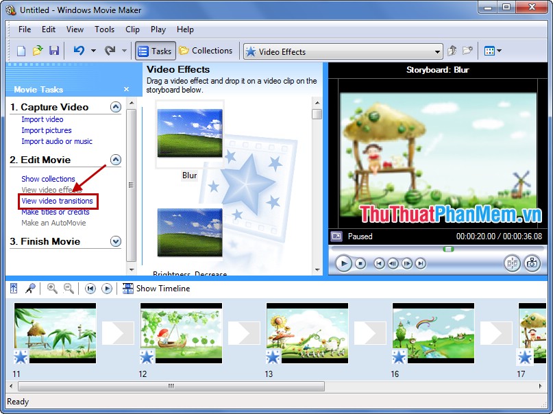 Làm video, album ảnh bằng Windows Movie Maker View-video-transitions_043719