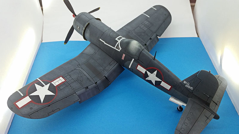 Duo 1/48: [Tamiya]  Chance-Vought F4U1-A Corsair  et [Eduard] Grumman F-6F3 Hellcat  - Page 3 F4f6_50