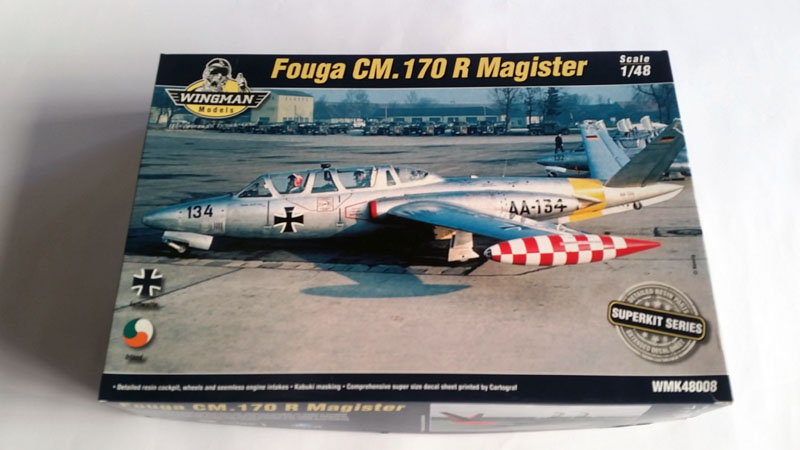 [CONCOURS "Ca brille"] Fouga CM.170 R Magister - Wingman - 1/48 Fouga_CM170_000