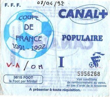 Saison: 1991-1992 Cdf-92